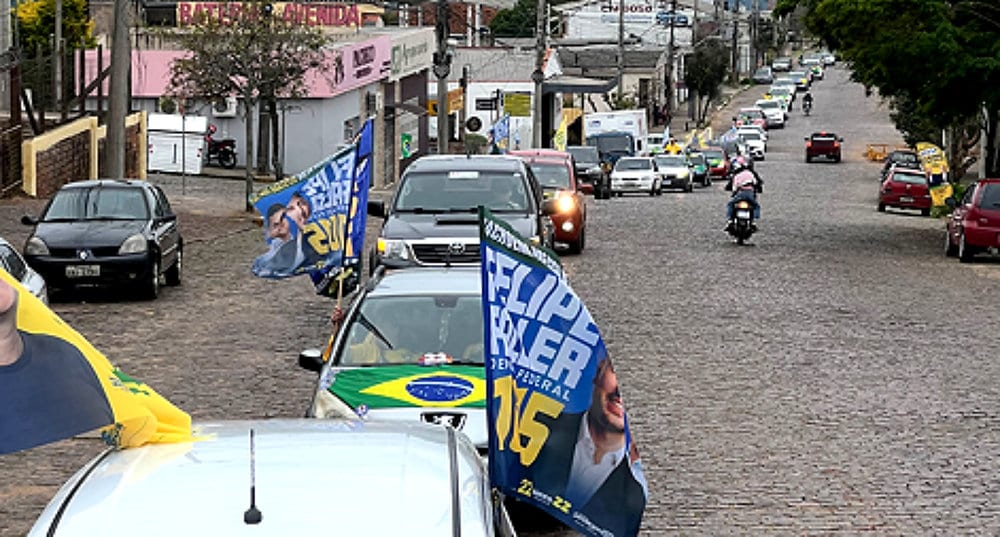 Carreata em apoio a Flávio Bolsonaro será realizada em Cachoeira do Sul no dia 24