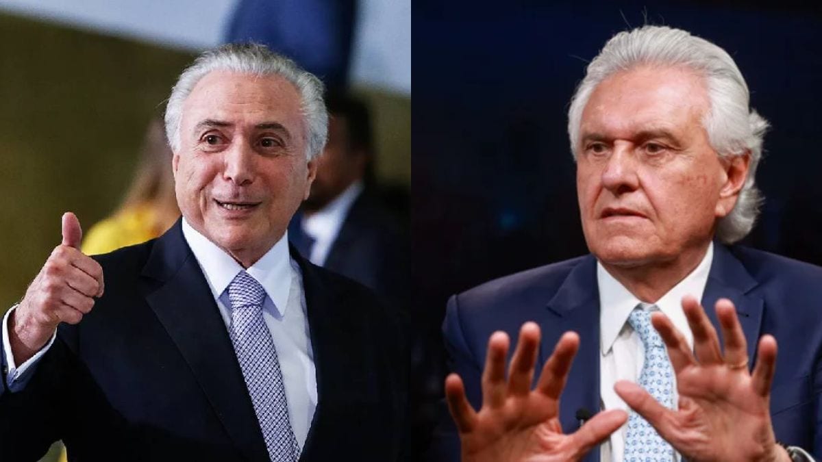 Temer apoia Flávio Bolsonaro; Caiado prepara anúncio