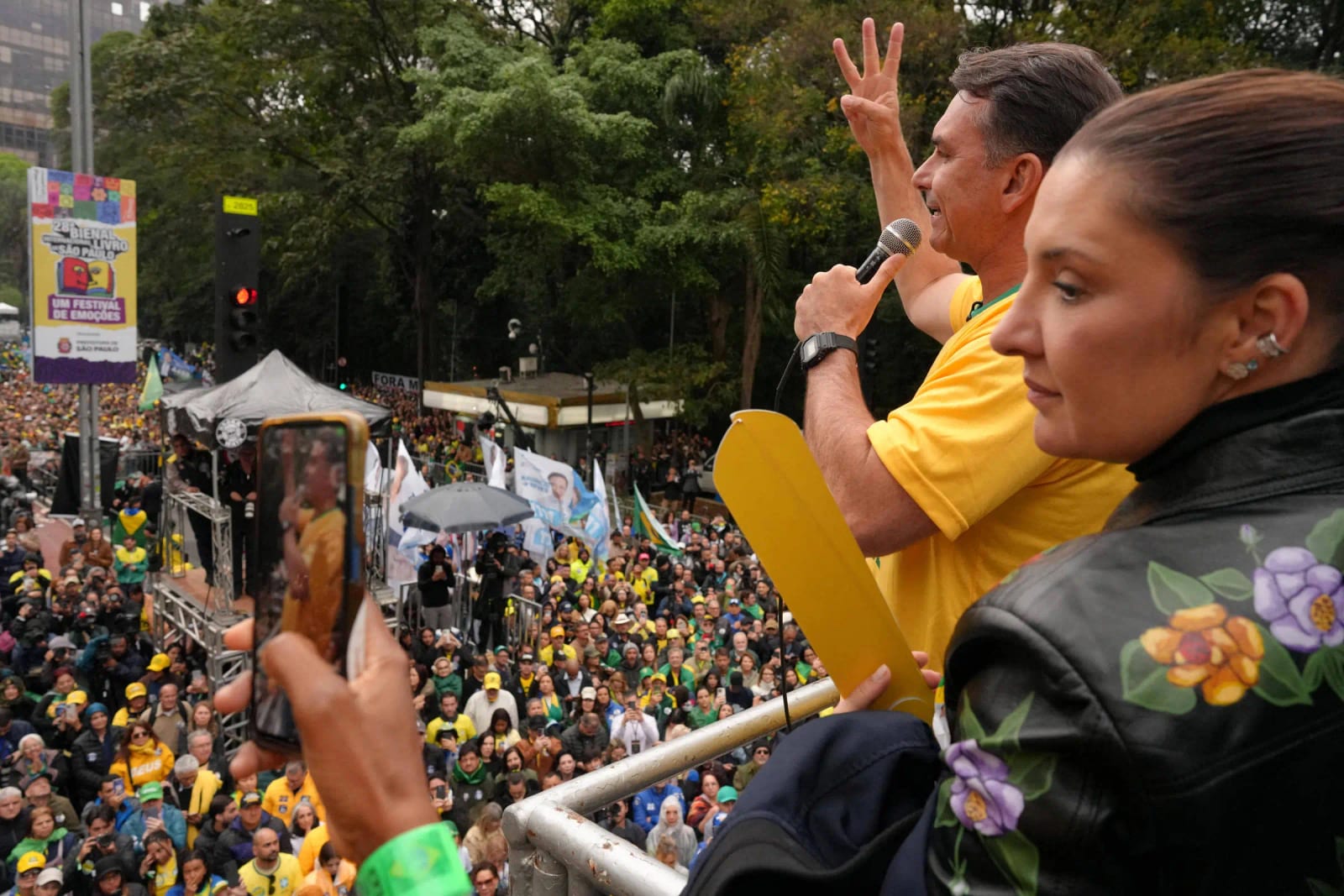 O ministério que Daniella Marques pode assumir se Flávio Bolsonaro vencer
