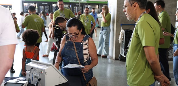 TSE leva urna eletrônica à Rodoviária do Plano Piloto em 7 de agosto