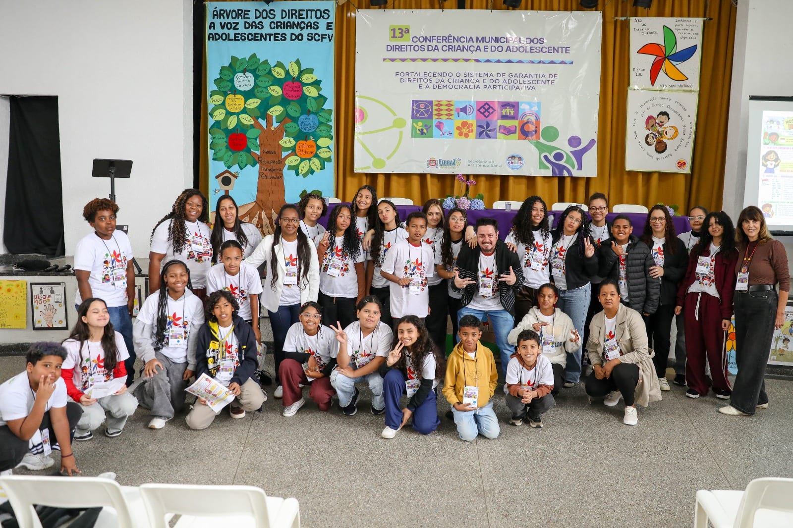 Conferência em Ferraz fortalece o diálogo sobre os direitos de crianças e adolescentes