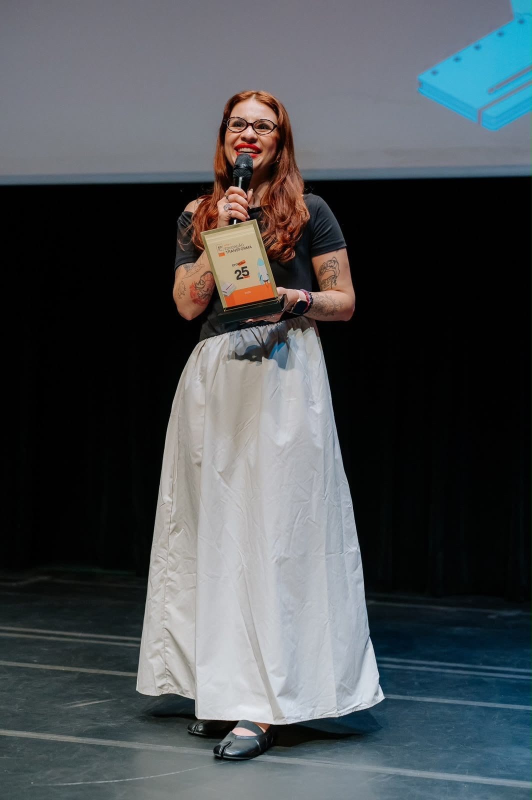 Professora de Campo Bom conquista primeiro lugar em prêmio nacional de educação