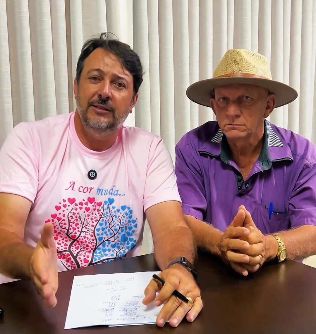 FÊNIX: Junior Molina, ao lado do vice-prefeito Pelé, agradece população após resultado vitorioso dos candidatos apoiados