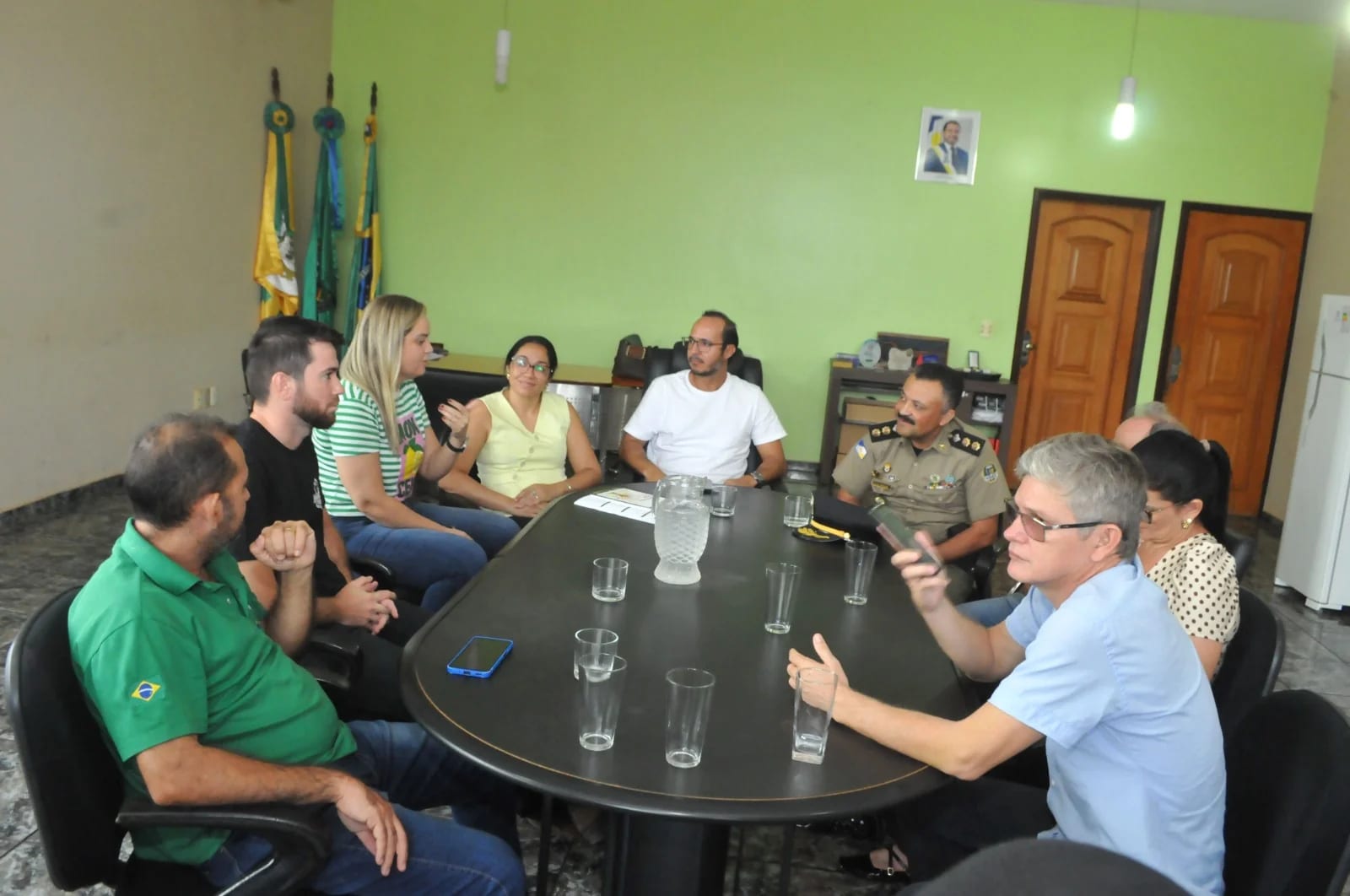 Comandante do 16º BPM é recebido por autoridades em Miranorte