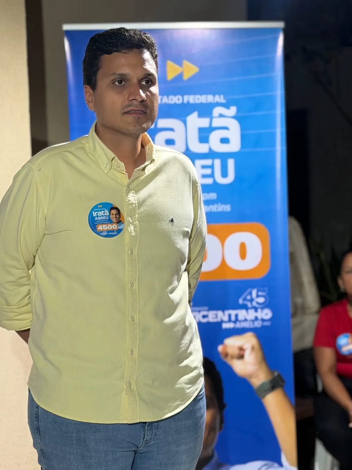Iratã fecha dobradinhas com Geo e Amastha para rumo à Câmara dos Deputados