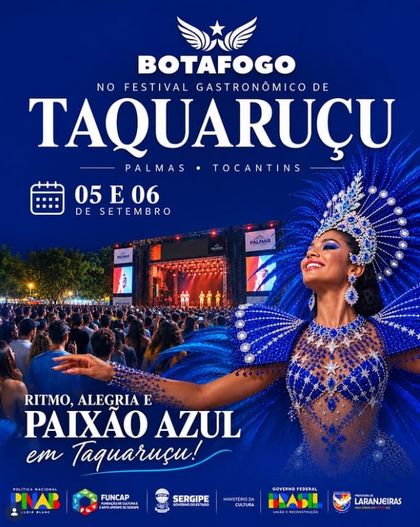 Bloco Botafogo traz tradição da Micareme sergipana para o Festival Gastronômico de Taquaruçu