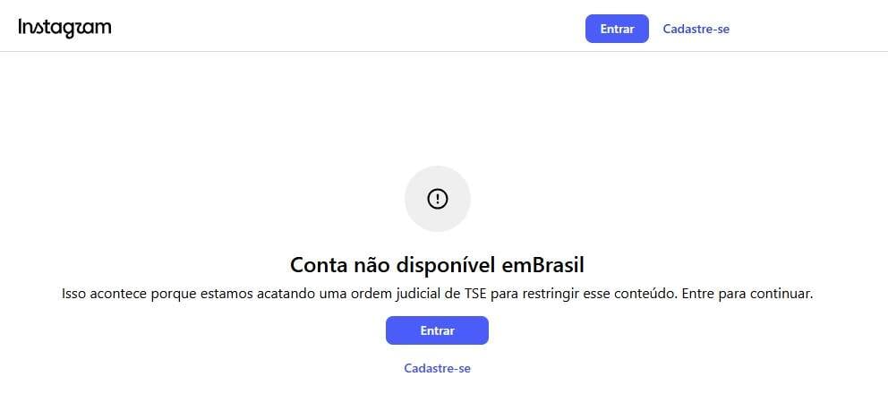 Eleições 2026: a pedido do ministro Dias Toffoli, Meta derruba perfis de Renan Santos no Facebook e Instagram
