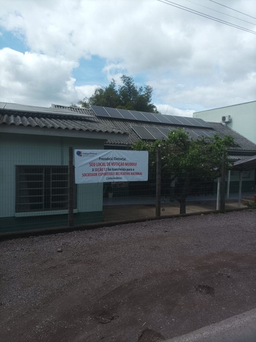 TRE-RS transfere seções de votação em cidades do RS para o primeiro turno