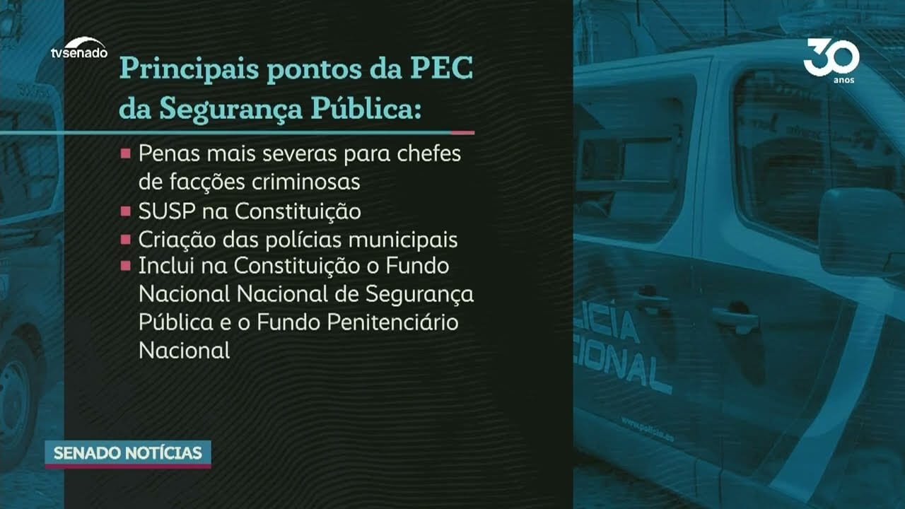 Vídeo: PEC da Segurança: Rogério Carvalho diz que manterá texto da Câmara