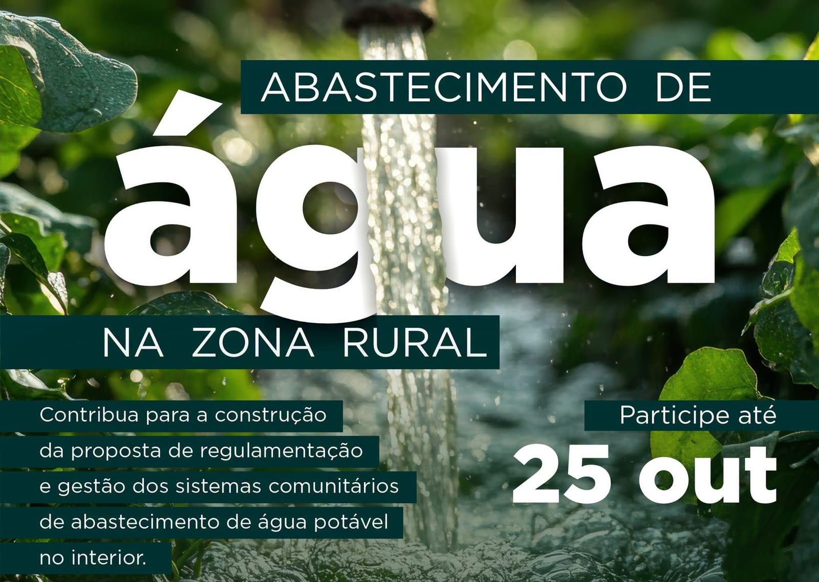 Santo Antônio da Patrulha abre consulta pública sobre abastecimento de água na zona rural