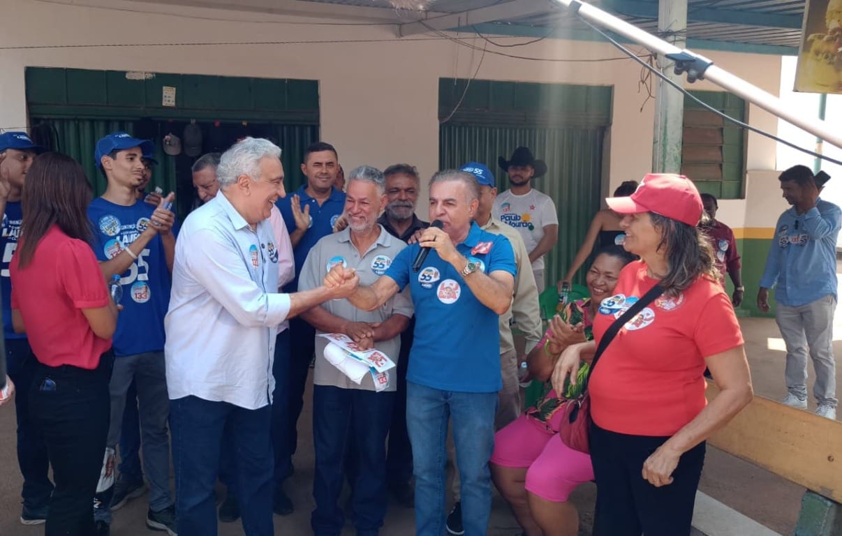 Mourão faz caminhadas e carreata pelo Sudeste ao lado de Laurez e destaca políticas de Lula