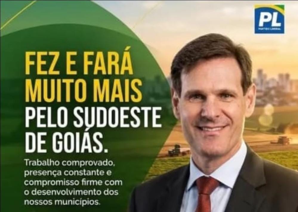 Lissauer Vieira lança candidatura a deputado estadual pelo PL em Goiás
