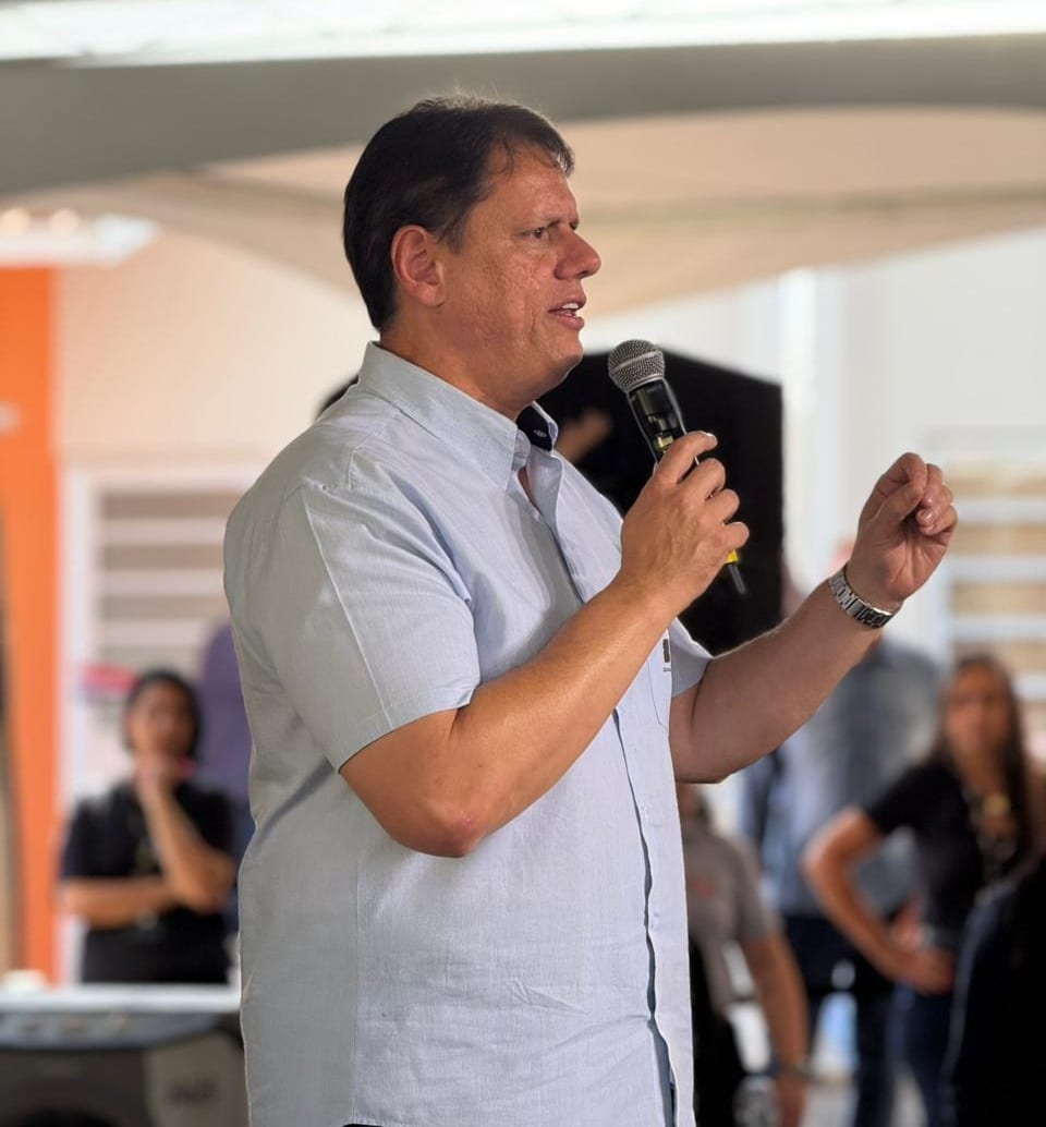 Visita de Tarcísio a Votuporanga, prevista para 9.set, foi cancelada