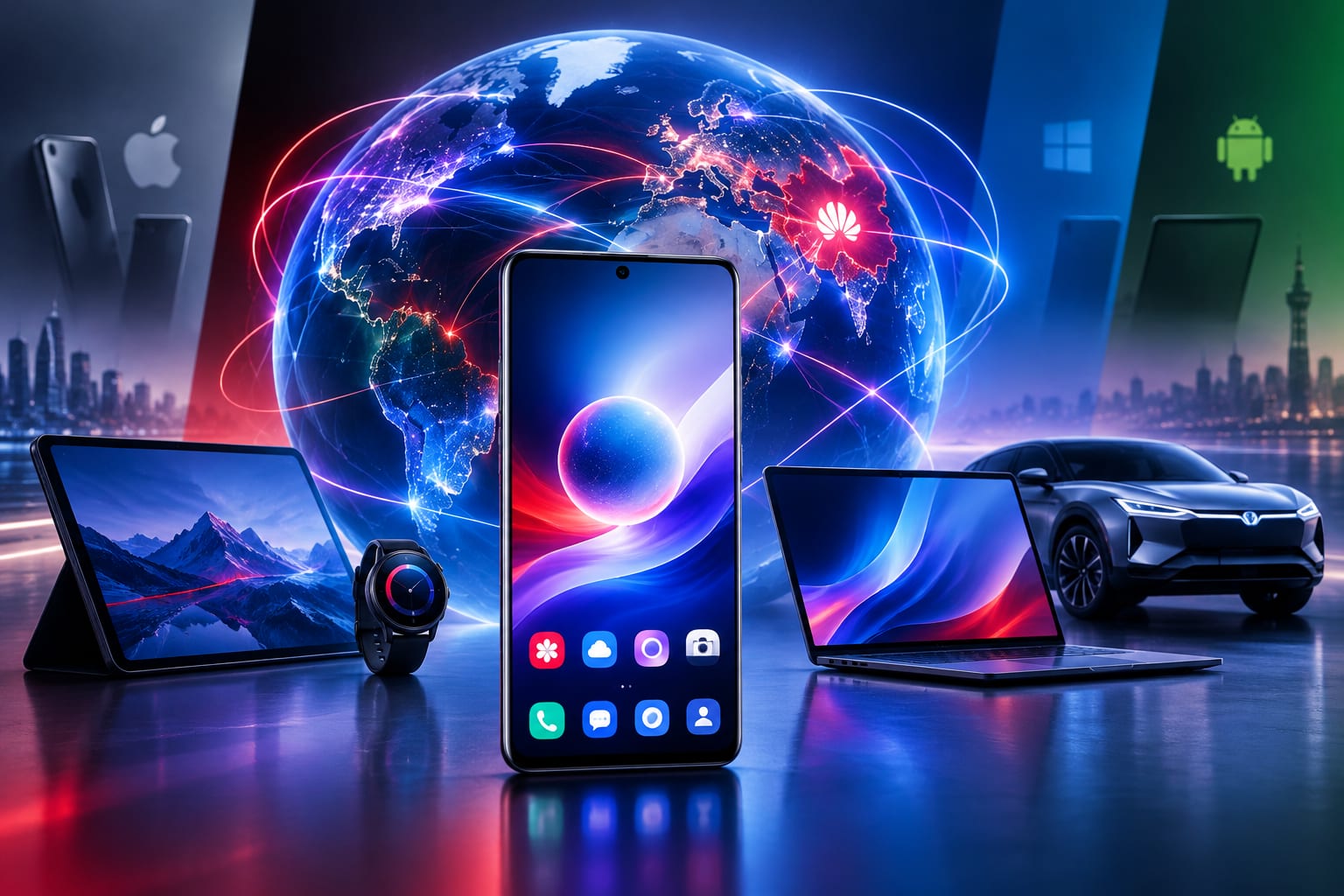 Huawei quer transformar HarmonyOS no terceiro grande sistema global