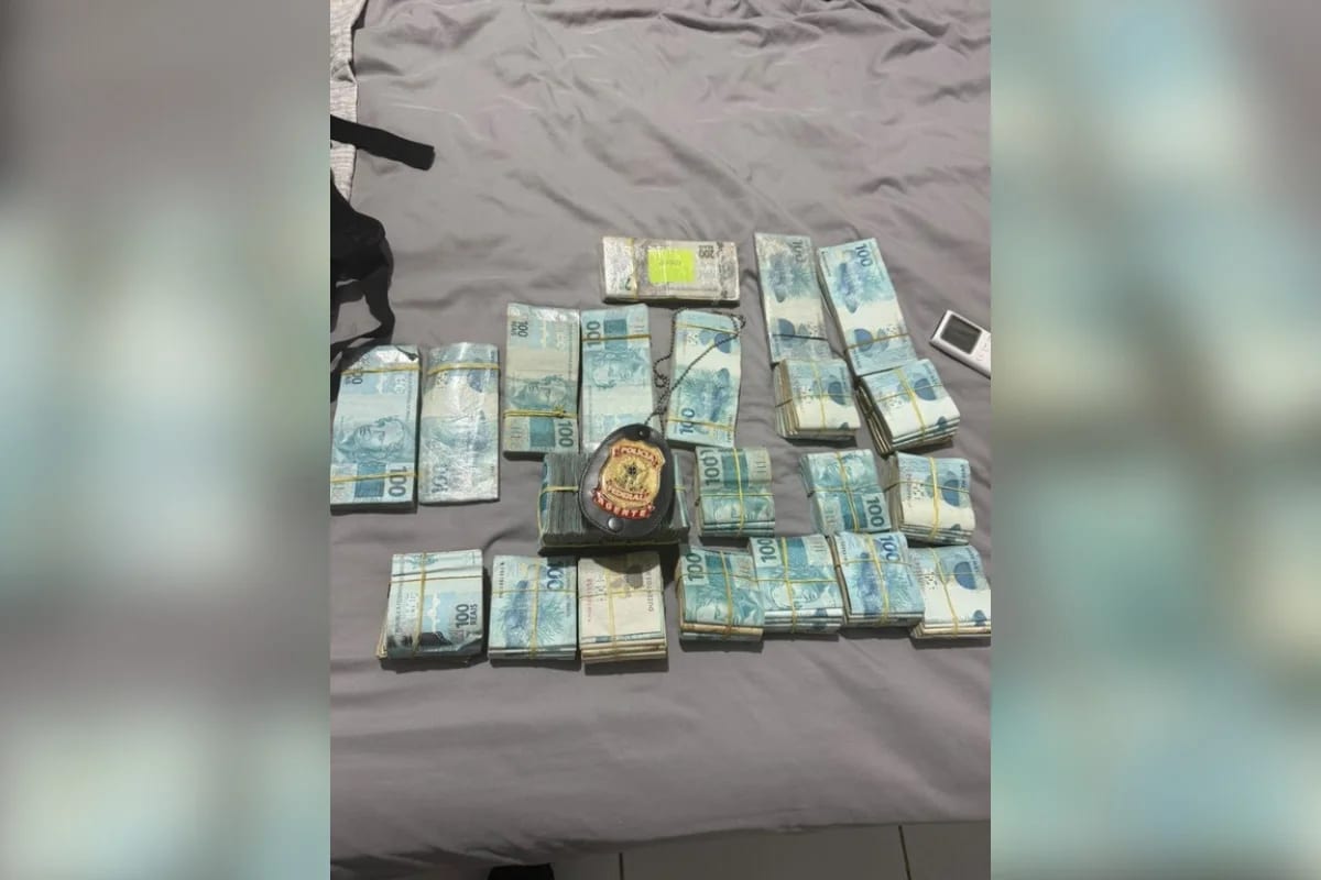 PF acha R$ 220 mil em operação que investiga acordo com facção
