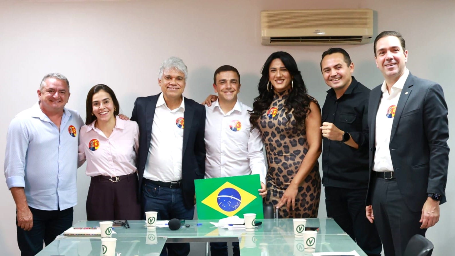 Líder do PV em Brasília, Aliel recebe novos deputados e debate projetos para o Brasil