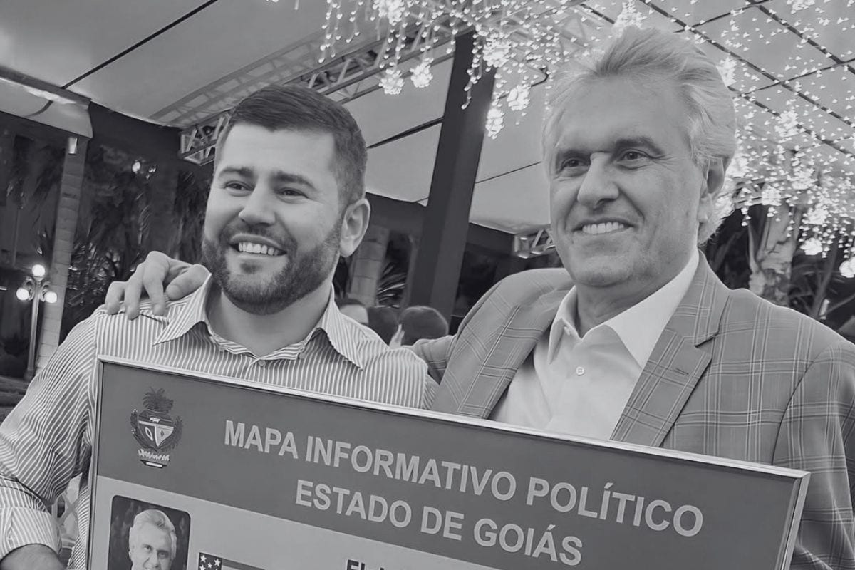 Caiado cancela agenda de sábado (26) após morte de Amilton Filho