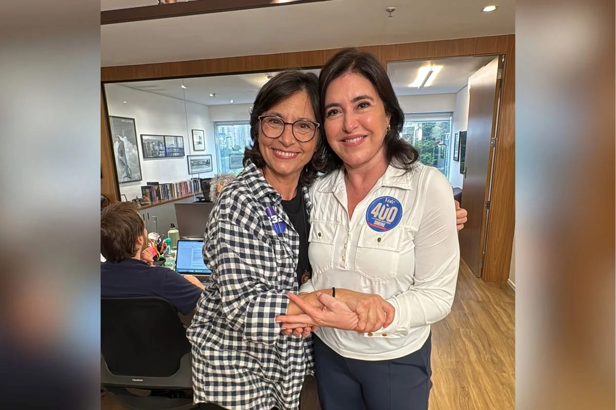 Soninha anuncia apoio a Simone Tebet e recomenda segundo voto para senadora