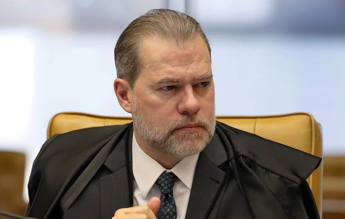 Dias Toffoli libera campanha de Renan Santos pela internet