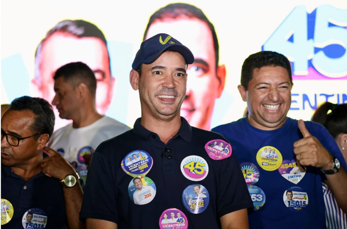Em Araguaína, Vicentinho vence para governador e Lucas Campelo bate recorde para federal