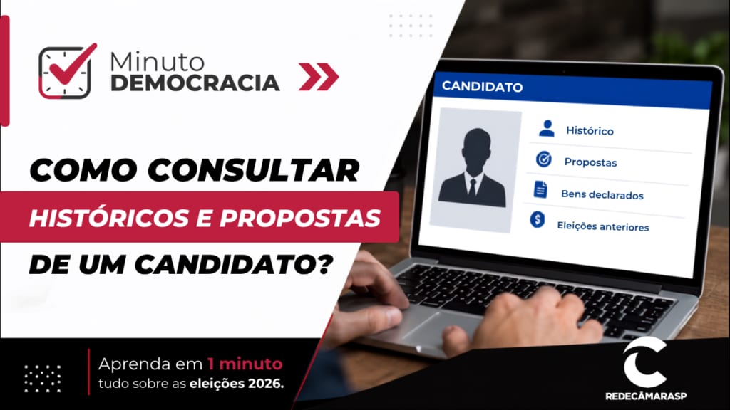 Eleitor pode checar dados dos candidatos no site do TSE para Eleições 2026