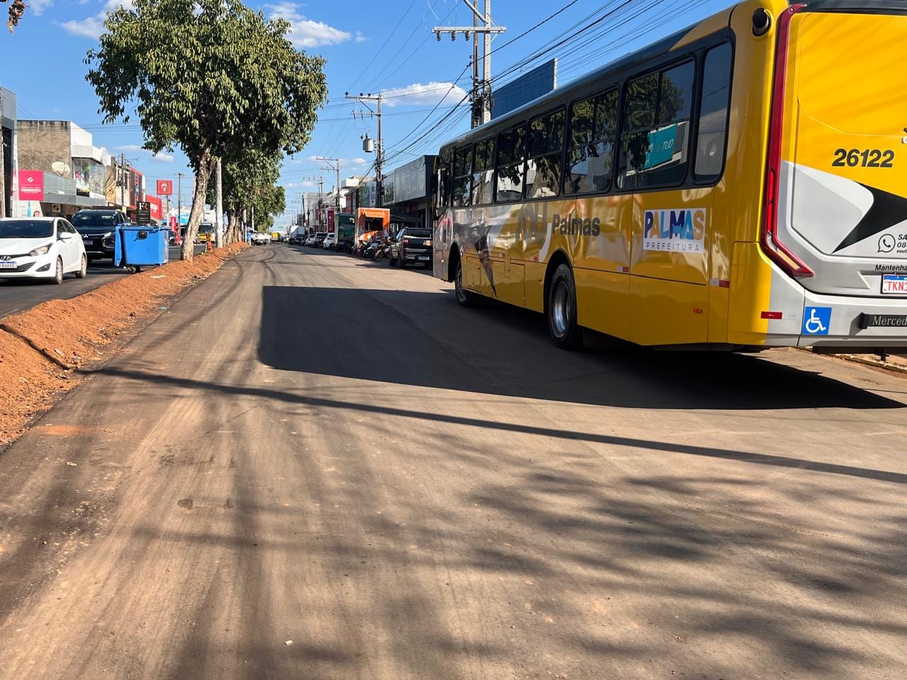 Requalificação da Avenida Tocantins supera 50% em 20 dias