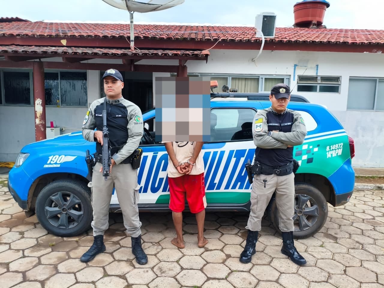 Homem é preso após furtar celular de paróquia em Uruaçu, diz PM