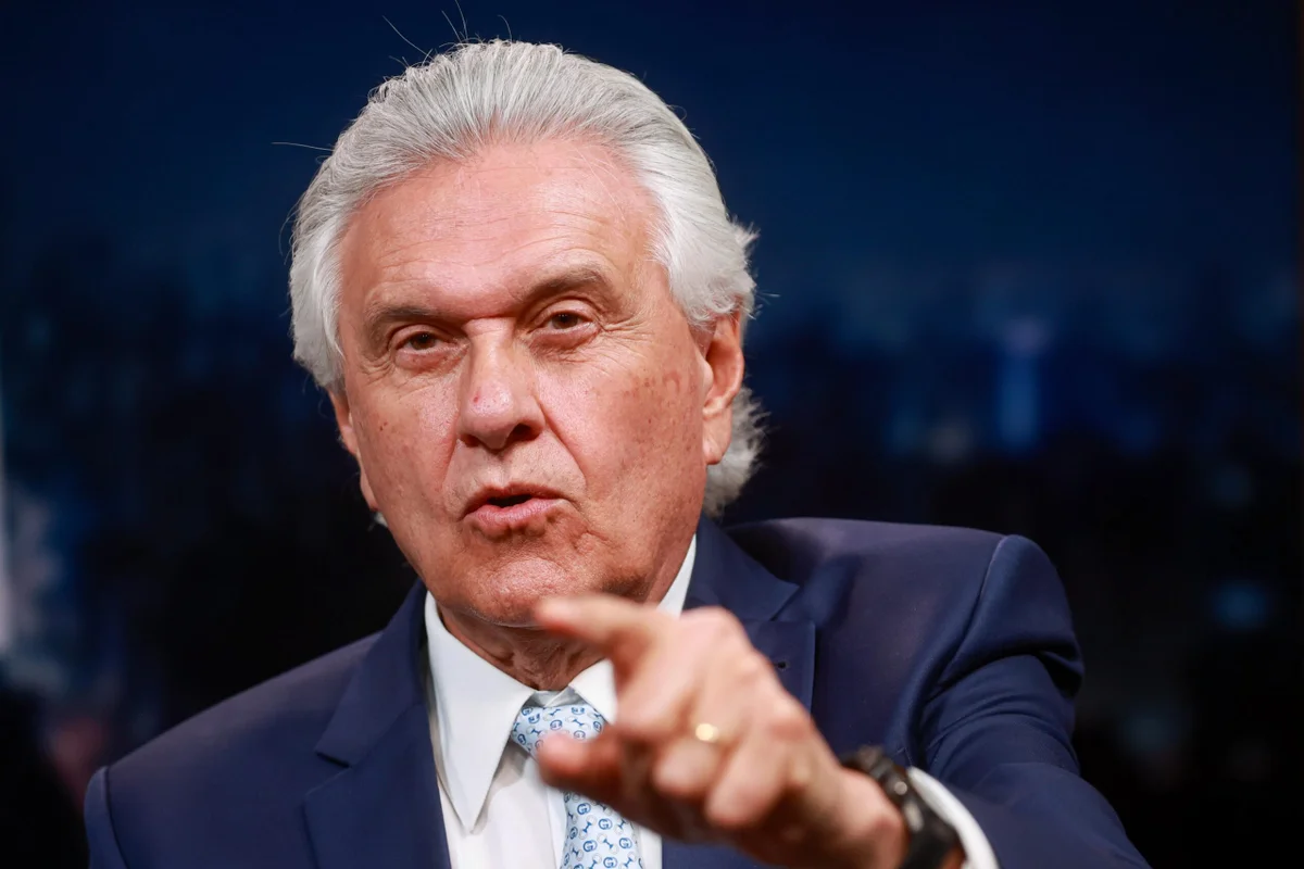 Caiado critica Lula e se vê forte no 2º turno contra Flávio
