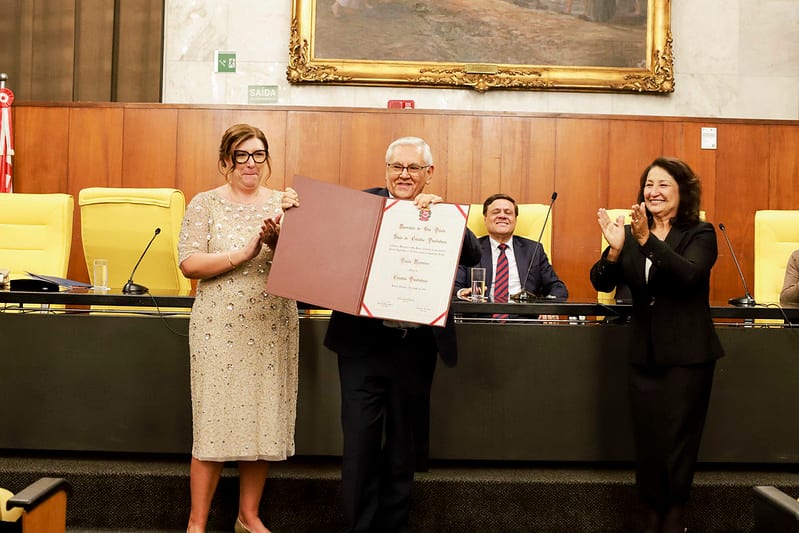 Paulo Monteiro recebe Título de Cidadão Paulistano