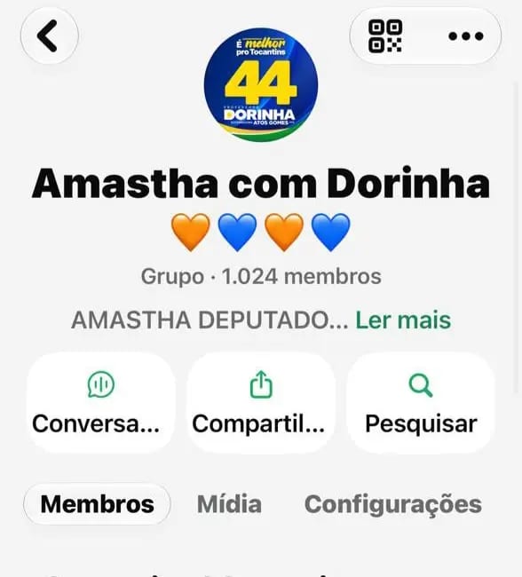 Amastha fala em coerência e reúne “exército de Dorinha” com mais de mil apoiadores e fila de espera para entrar em grupo