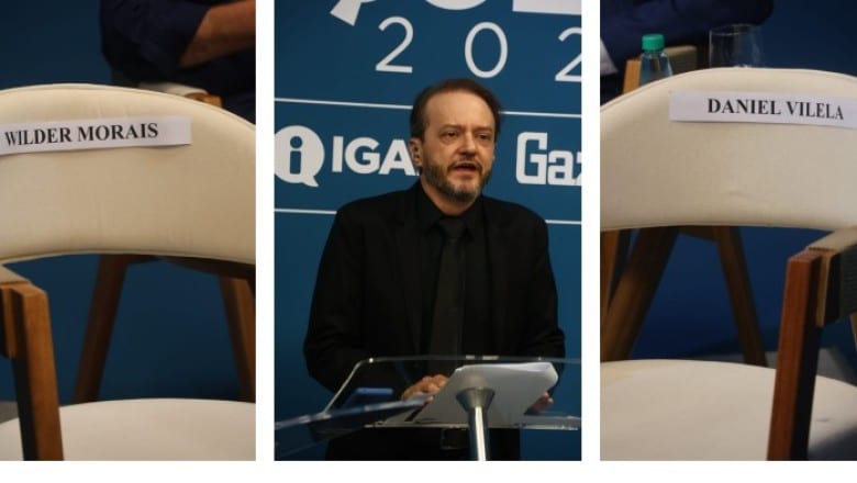 Debate da TV Atual teve Perillo e Luiz César; Vilela e Wilder faltaram