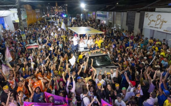 Lucas encerra caravana com comício em Solânea após passar por sete cidades e mais de 70 km