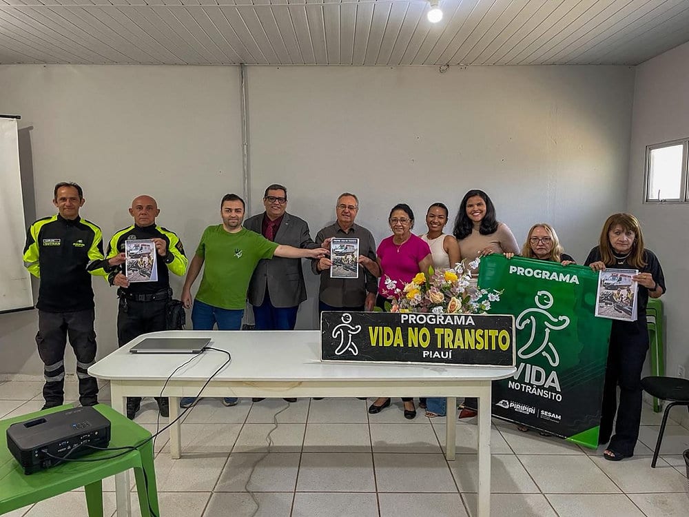 Piripiri discute plano contra acidentes de trânsito; projeto será entregue em outubro