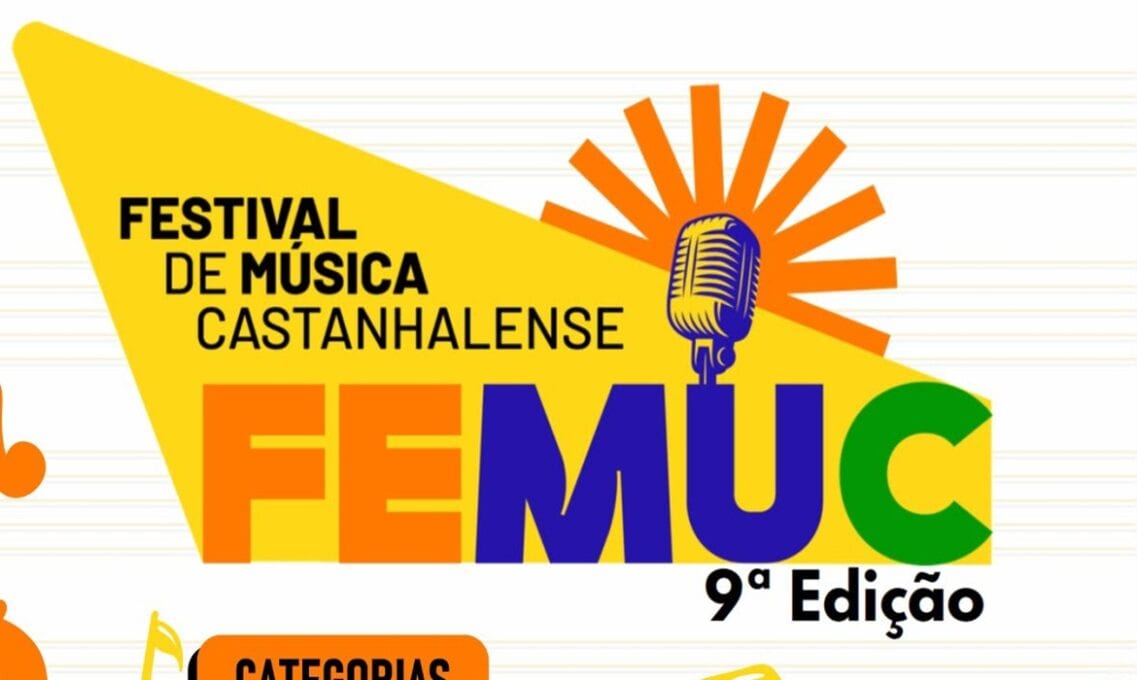 Festival de Música Castanhalense abre inscrições para sua 9ª edição