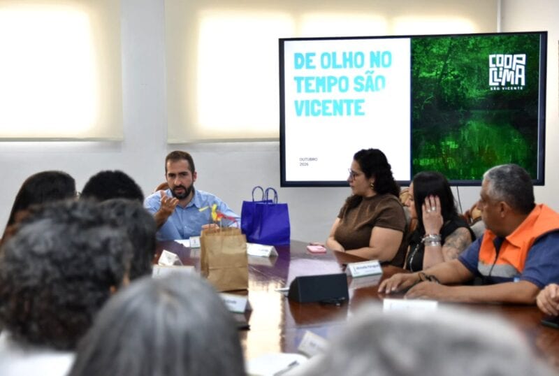 São Vicente lança De Olho no Tempo para monitorar chuvas e prevenir riscos