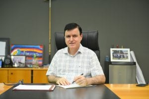 Nas férias do Dr. Custódio Tavares, o vice-prefeito Dr. Chiaparine assume a cidade