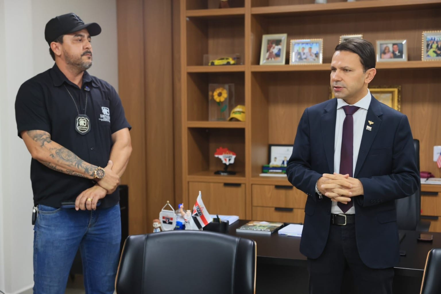 Prefeitura de Palmas reforça diálogo com vigilantes da empresa Montana