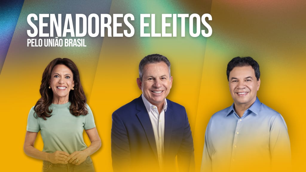 União Brasil elege três senadores em 2026