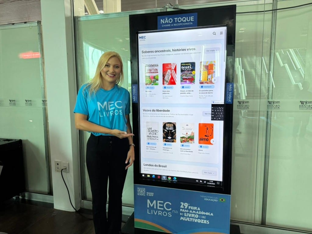 MEC Livros está na Feira Pan-Amazônica do Livro e das Multivozes