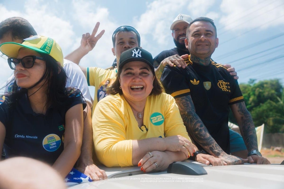 Qual é o número de Professora Maria do Carmo, candidata ao governo do Amazonas em 2026?