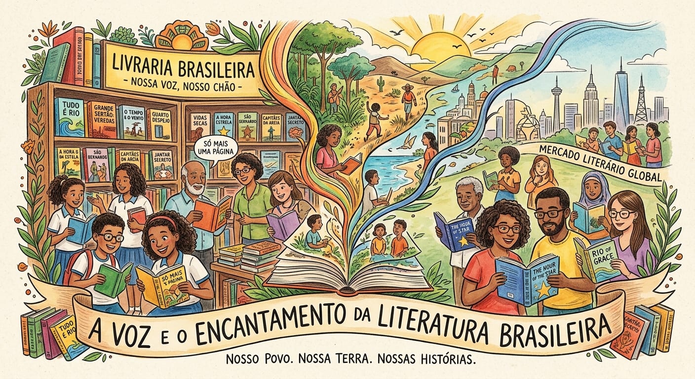 Entre as páginas do Brasil: um convite para redescobrir a literatura brasileira