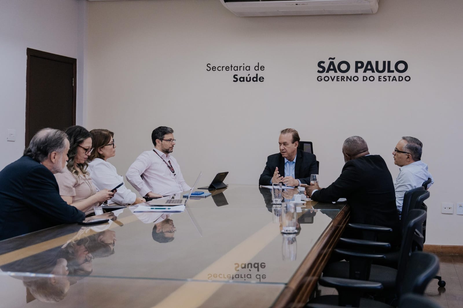 Marcelo Lima e Eleuses Paiva alinham entrega do AME de São Bernardo