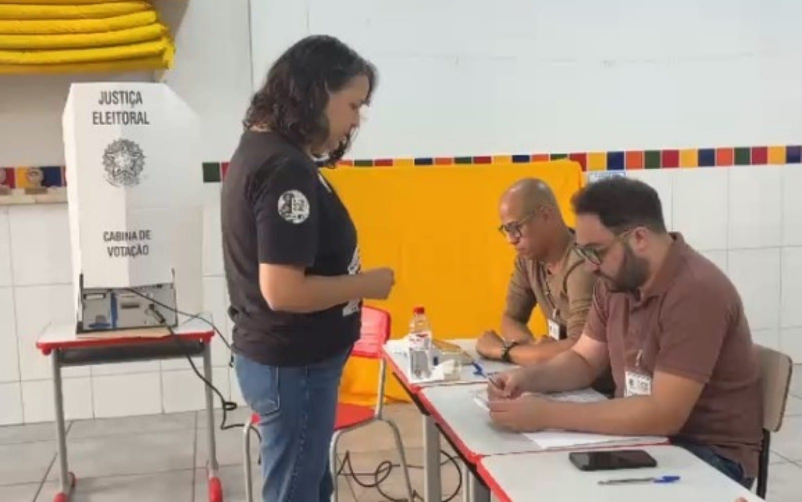 Luciana Amorim (UP) vota em Goiânia e diz ter feito “excelente campanha”