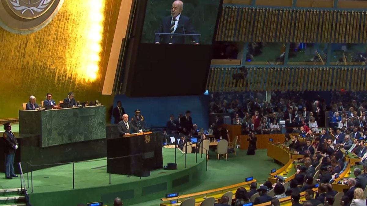 Lula se apresenta como operário eleito 3 vezes em discurso na ONU