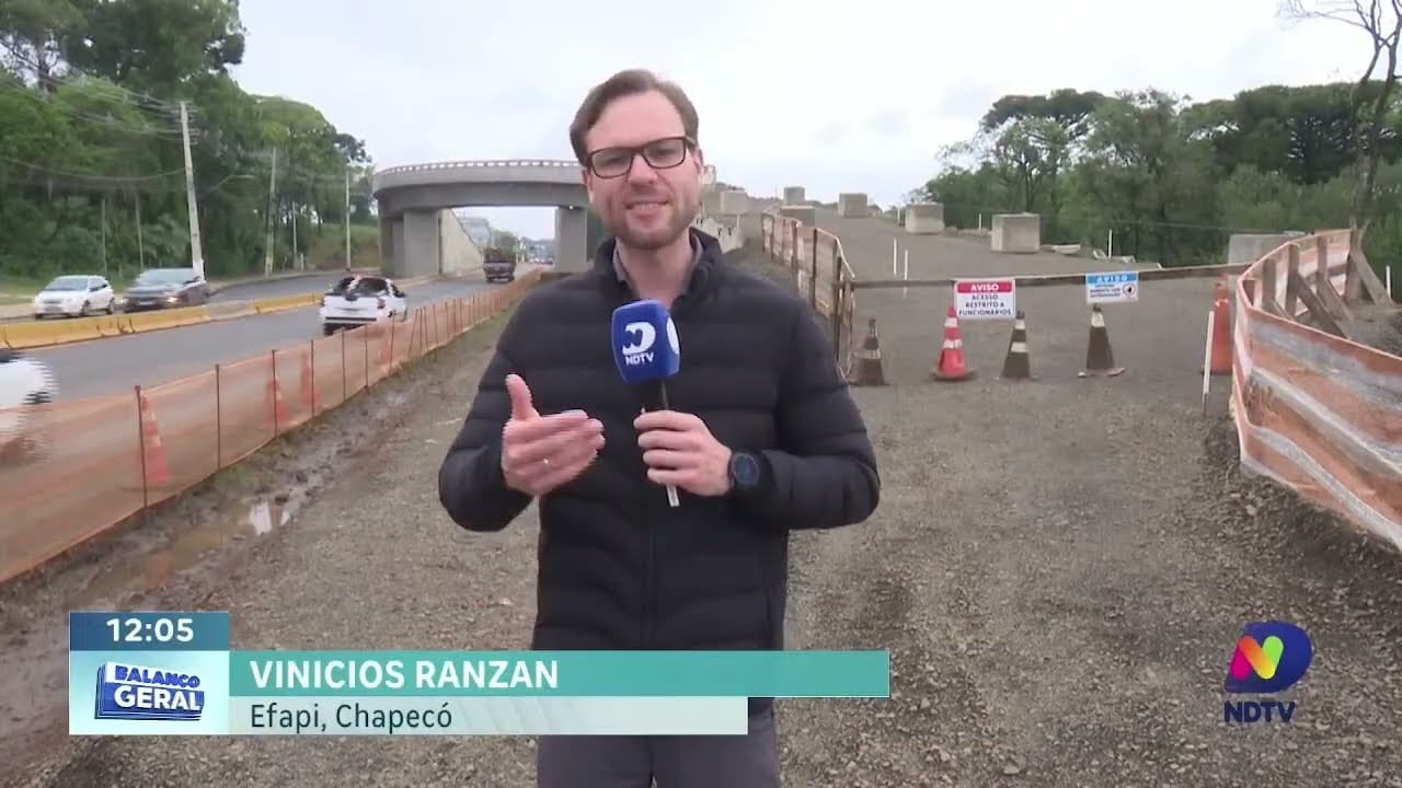 Mudança no trânsito do Efapi divide opiniões entre motoristas