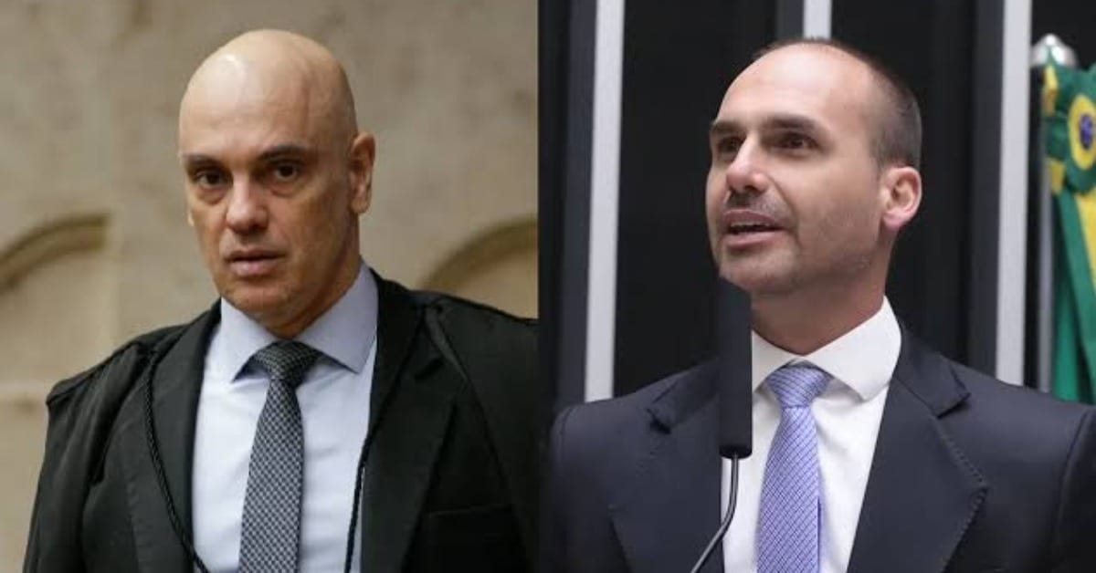 Alexandre de Moraes determina início do cumprimento de pena de Eduardo Bolsonaro
