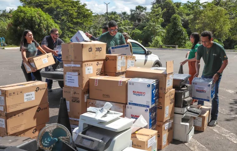 Araguaína terá mutirão nos dias 13 e 14 para recolher lixo eletrônico e evitar descarte irregular