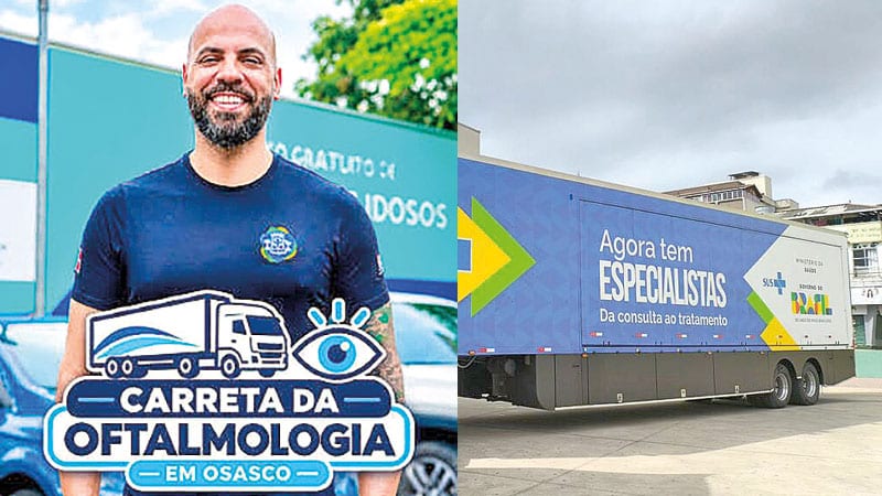 Gerson Pessoa anuncia Carreta de Oftalmologia em Osasco a partir de 18 de setembro