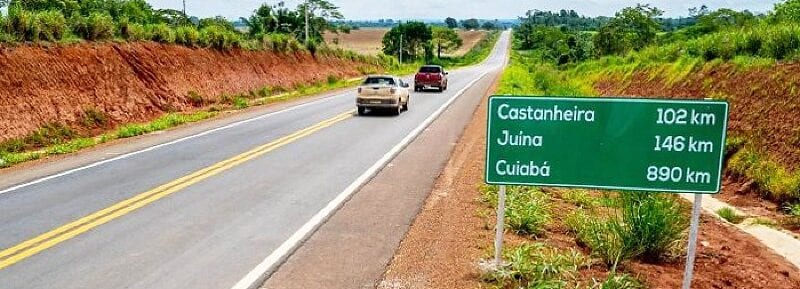 TCE-MT suspende rescisão e manda continuar obras da MT-170 entre Castanheira e Colniza