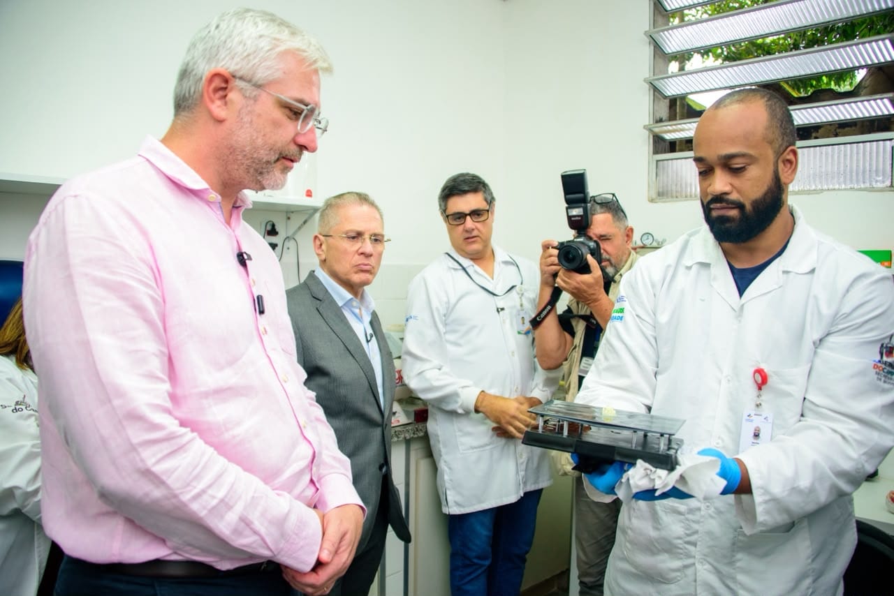 Secretário do Ministério da Saúde visita CEO e obra de UBS em São Bernardo